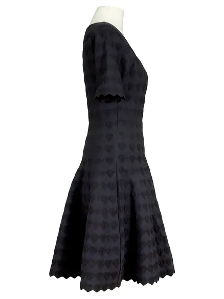 Jerseykleid in schwarz von lulu.com