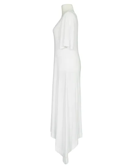 Jerseykleid in wei� von les freres
