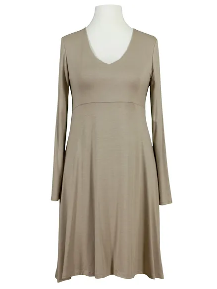 Jerseykleid A-Linie in beige von RESTART