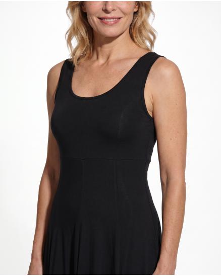 Jerseykleid A-Linie in schwarz von FASHION
