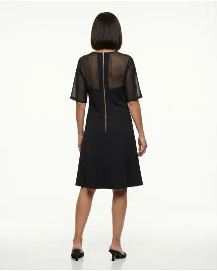 Jerseykleid A-Linie in schwarz von esperance Paris