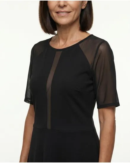Jerseykleid A-Linie in schwarz von esperance Paris