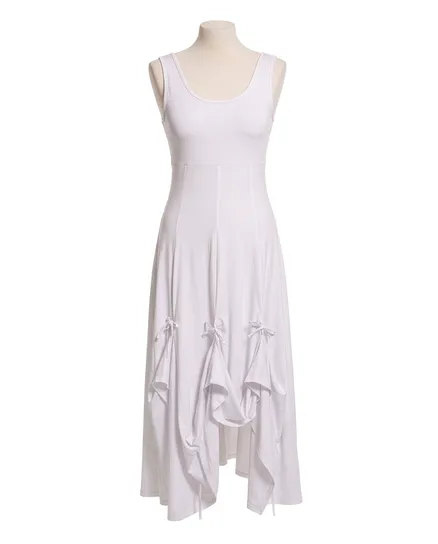 Jerseykleid A-Linie in wei� von FASHION