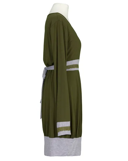 Jerseykleid Ballonform in oliv von RESTART