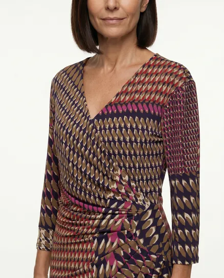 Jerseykleid Canon in gemustert von Lady Lol Paris