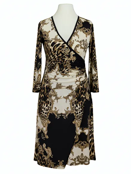 Jerseykleid Nathalie in schwarz von Tessuto Milano