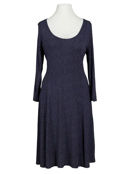 Jerseykleid mit Punkten in blau von Selected Touch