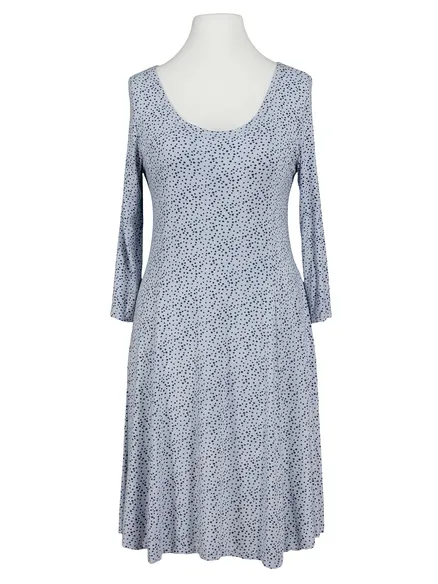 Jerseykleid mit Punkten in hellblau von Selected Touch