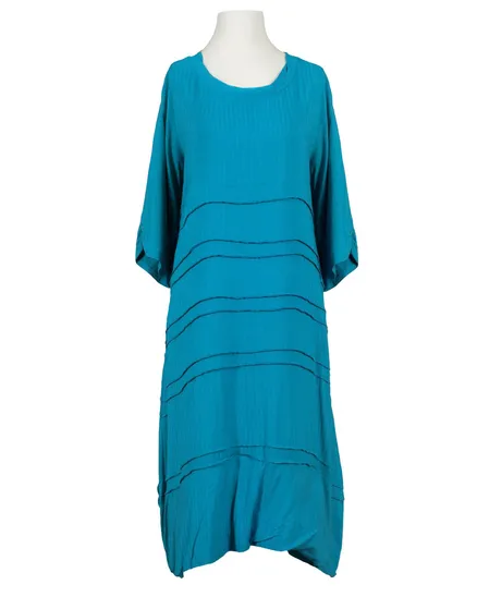 Jerseykleid mit Seide in t�rkis von Manga