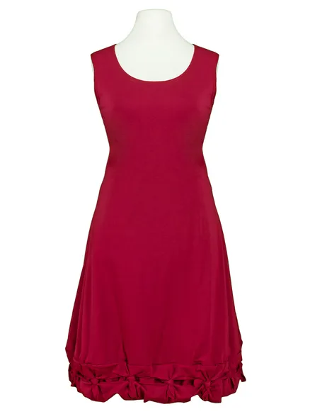 Jerseykleid mit Soft Finish in rot von FASHION
