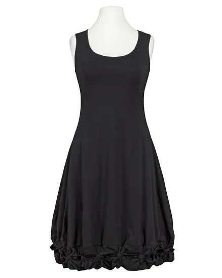 Jerseykleid mit Soft Finish in schwarz von FASHION