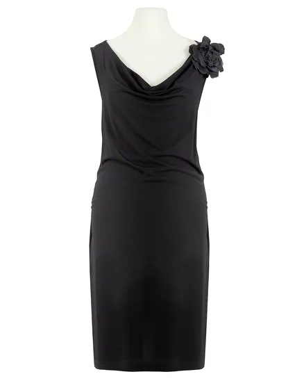 Jerseykleid mit Spitze in schwarz von esperance Paris