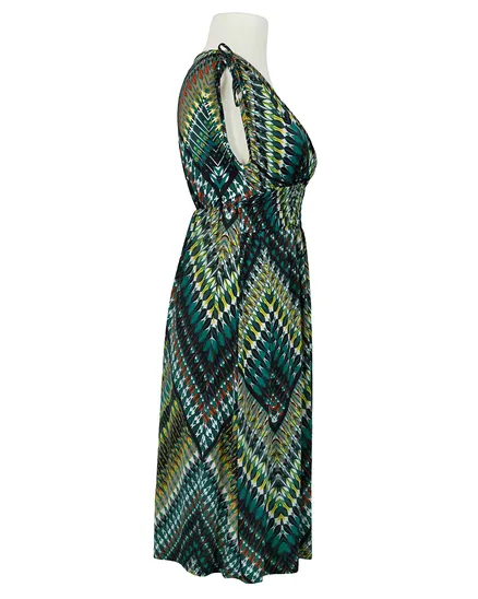 Jerseykleid Print in gr�n von Diana