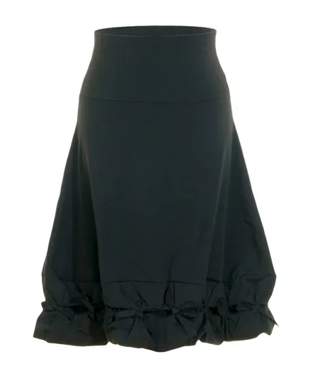 Jerseyrock mit Soft Finish in schwarz von FASHION