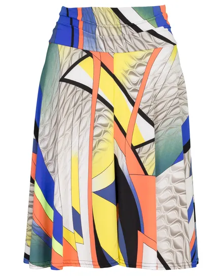 Jerseyrock mit Muster in bunt von Made in France