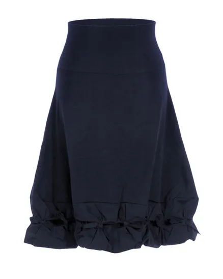 Jerseyrock mit Soft Finish in blau von FASHION