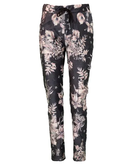 Joggpants mit Blumenmuster in grau von Selected Touch