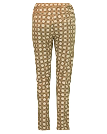 Joggpants mit Grafikmuster in camel von Selected Touch