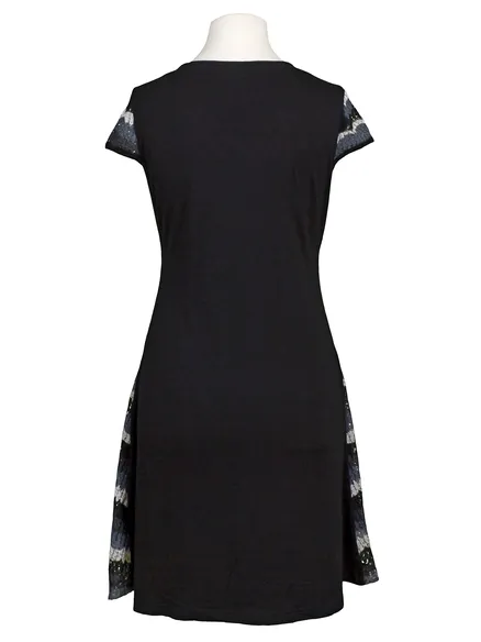 Kleid Ajourstrick in schwarz von Exquisss Paris