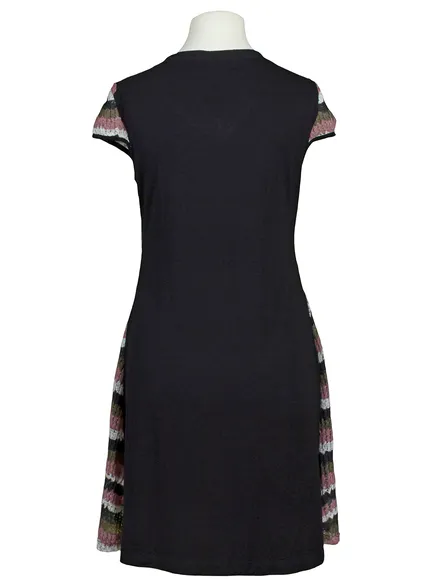 Kleid Ajourstrick in schwarz von Exquisss Paris
