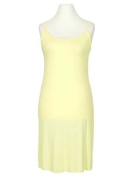 Kleid 2-tlg. mit Seide in gelb von Made in Italy