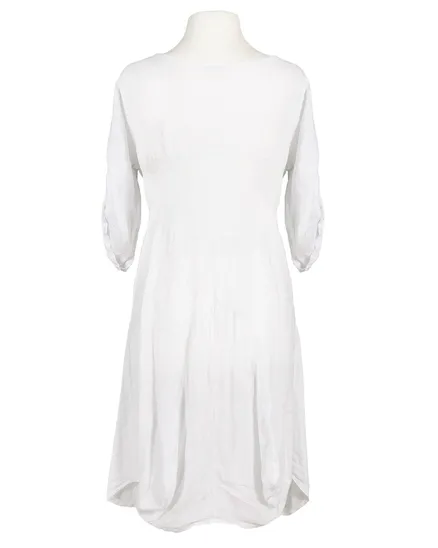 Kleid A-Linie Leinen in wei� von Diana