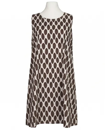 Kleid A-Linie in beige von Italia Moda
