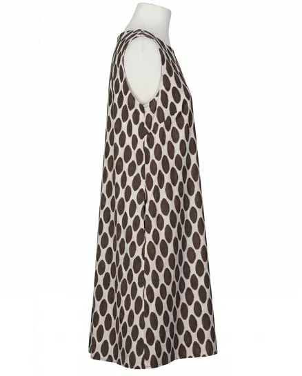Kleid A-Linie in beige von Italia Moda