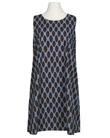 Kleid A-Linie in blau von Italia Moda