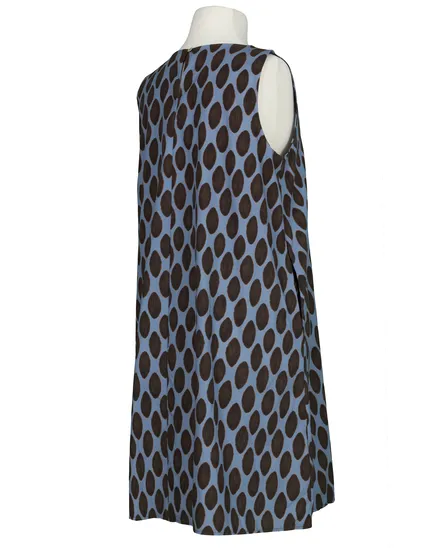 Kleid A-Linie in blau von Italia Moda