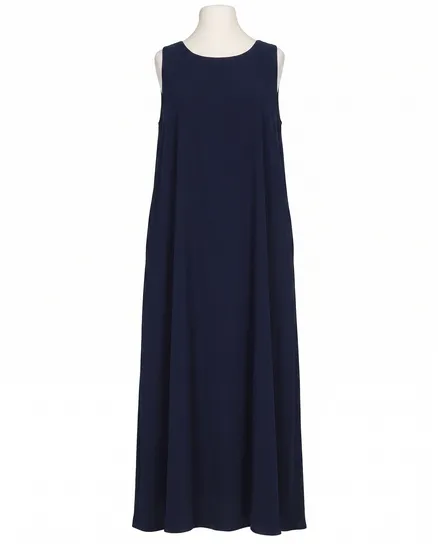 Kleid A-Linie in blau von Made in Italy