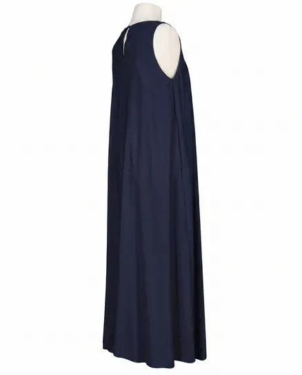 Kleid A-Linie in blau von Made in Italy