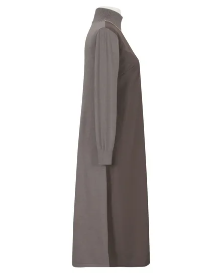 Kleid A-Linie in braun von Made in Italy