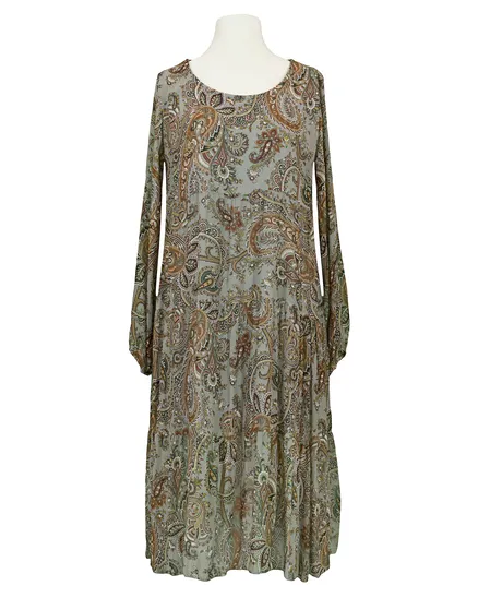 Kleid A-Linie mit Seide in grau von Diana
