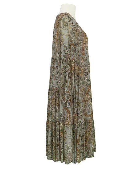 Kleid A-Linie mit Seide in grau von Diana