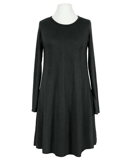 Kleid A-Linie mit Viskose in schwarz von Diana