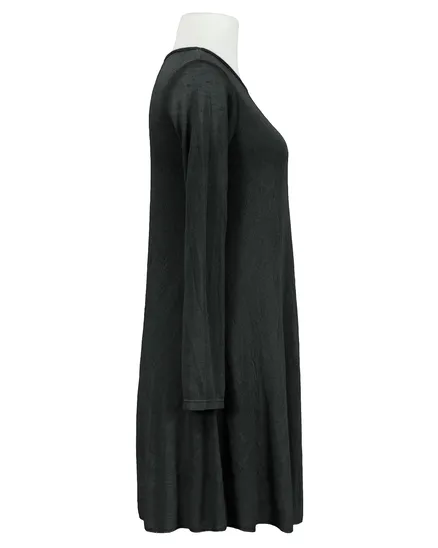 Kleid A-Linie mit Viskose in schwarz von Diana