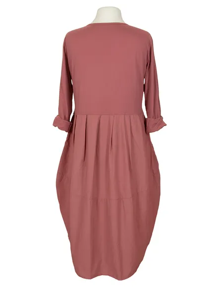 Kleid Ballon Linie in ziegelrot von Spaziodonna