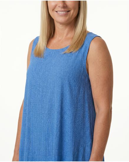 Kleid Ballonform in k�nigsblau von Made in Italy