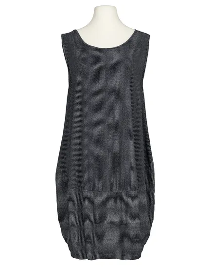 Kleid Ballonform in schwarz von Made in Italy