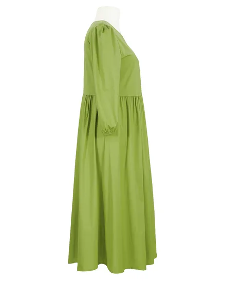 Kleid Baumwolle in apfelgr�n von Made in Italy