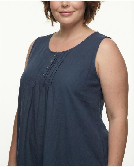 Kleid Baumwolle in blau von Spaziodonna