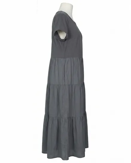 Kleid Baumwolle in grau von Wendy