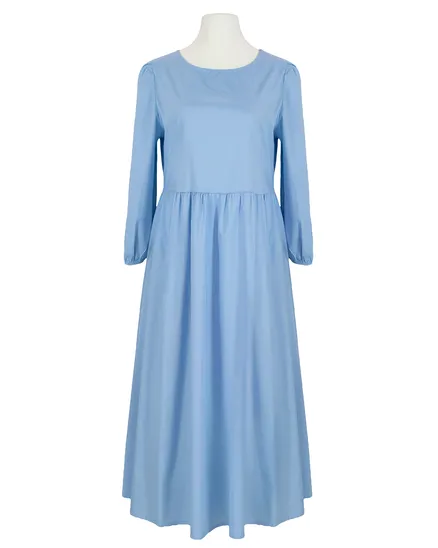 Kleid Baumwolle in hellblau von Made in Italy