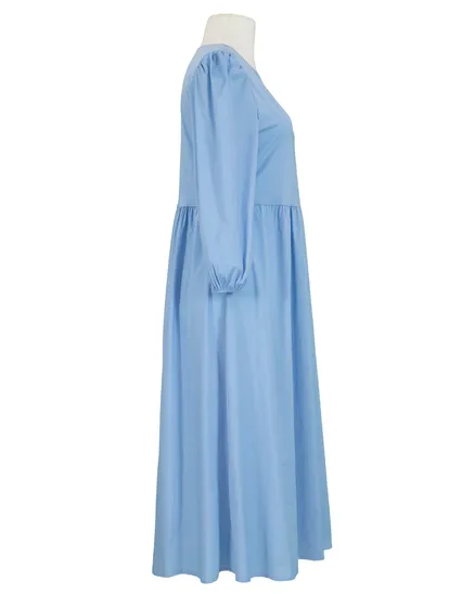 Kleid Baumwolle in hellblau von Made in Italy