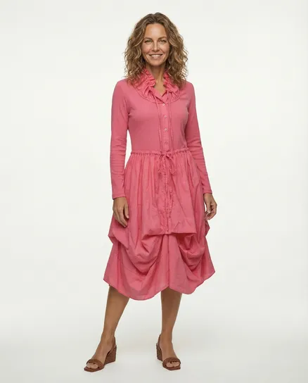 Kleid Baumwolle in hummer von RESTART