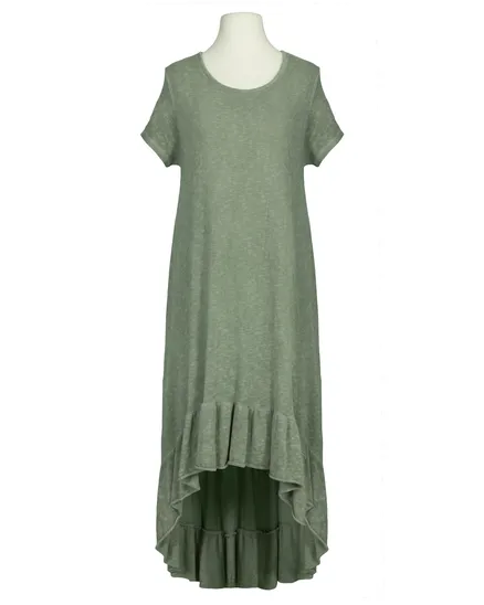 Kleid Baumwolle in khaki von Esvivid