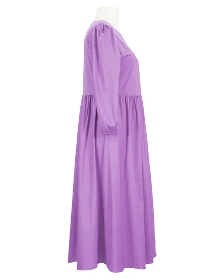 Kleid Baumwolle in lila von Made in Italy
