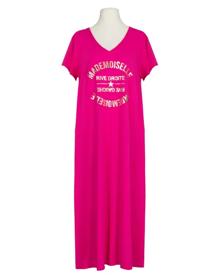 Kleid Baumwolle in pink von Made in Italy