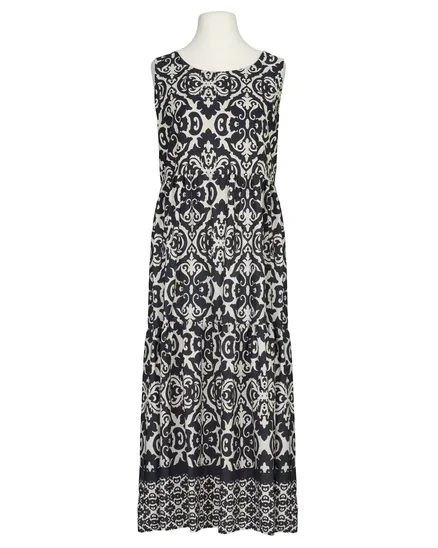 Kleid Baumwolle in schwarz von Made in Italy